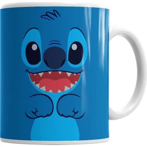 Baskı Dükkanı Stitch Kupa Bardak Porselen