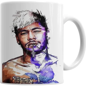 Baskı Dükkanı Neymar Kupa Bardak Porselen