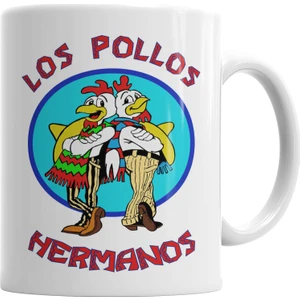 Baskı Dükkanı Los Pollos Hermanos Breaking Bad Kupa Bardak Porselen
