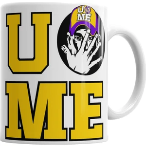 Baskı Dükkanı John Cena You Cant See Me Fuuck Me Kupa Bardak Porselen