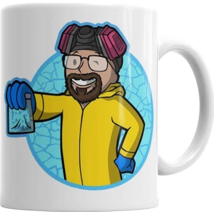 Baskı Dükkanı Heisenberg Walter White Breaking Bad Funny Kupa Bardak Kupa