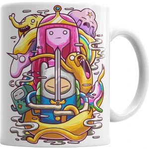 Baskı Dükkanı Adventure Time Marceline Jack Finn Cartoon Network Kupa Bardak