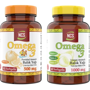 Omega 3 Balık Yağı Aile Boyu Set 162 Yumuşak Kapsül
