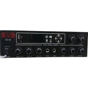 Az-40 2X80W Trafo-Bluetooh-Usb-Çift Çıkış Anfi