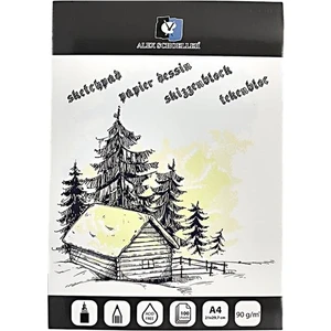 Alex Schoeller A4-95 gr Eskiz Çizim Defteri,blok Jumbo