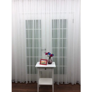 Esse Home Spor Desen Dantel Tül Perde 100 x 250 Normal Pile 1/2.5