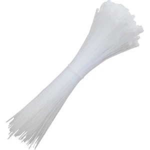 Gwest Beyaz Kablo Bağı Plastik Cırt Kelepçe 3.6X200Mm 100 Adet Beyaz 3.6X200 Mm