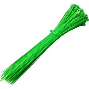 Gwest Yeşil Kablo Bağı Plastik Cırt Kelepçe 3.6X200Mm 100 Adet Yeşil 3.6X200 Mm