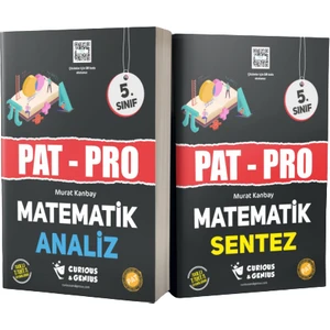 Curious & Genius 5. Sınıf Pat-Pro Matematik Seti (Analiz – Sentez)