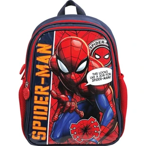 Spiderman İlkokul Çantası Hawk Red Web