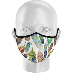 Unisex Yıkanabilir Kumaş Maske Tüy