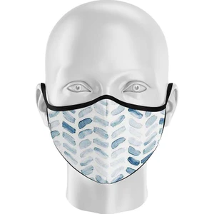 Unisex Yıkanabilir Kumaş Maske Mavi