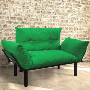 Evdemo Ada İkili Koltuk Kanepe Haki