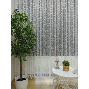 Esse Home Spor Desen Dantel Tül Perde 200 x 200 Normal Pile 1/2.5