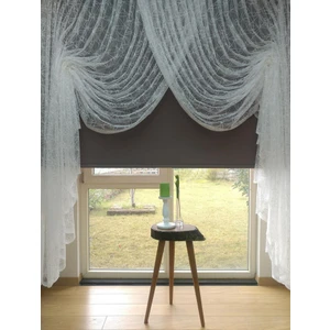 Esse Home Spor Desen Dantel Kruvaze Perde 350 x 250 Kravuze 1/4