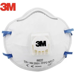 8822 Ffp2  Ventilli Solunum Koruyucu Maske-10 Adet