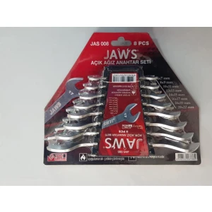 Jaws 8 Parça Açık Ağız Anahtar Takımı