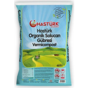 Hastürk Gübre Organik Solucan Gübresi 1 Kg.