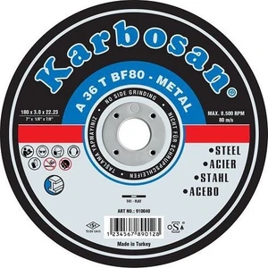 115 x 3 Metal Kesme Taşı 10'lu