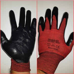 12 Li Paket Mafel Zebra İş Eldiveni