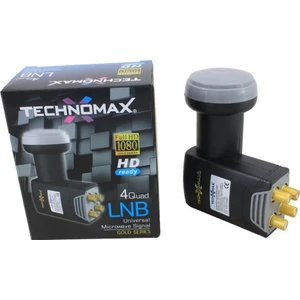 NESİL Technomax Çanak Uydu 4Lü Lnb Gold Seri Hd