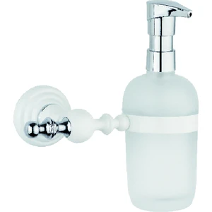 Saray Banyo Artemis Beyaz Krom Sıvı Sabunluk