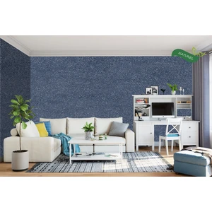 Dekoratif İç Cephe Sıvası - Canlı Sıva-Eco-03 Koyu Mavi