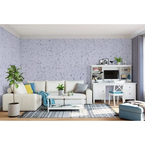 Vakarcanlı Sıva  İpek Sıva  Dekoratif Sıva Moonlight 23 Beyaz Zemin Açık Gri Koyu Gri Desen