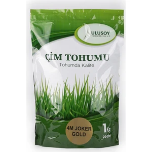 Ulusoy Tohumculuk 4M Joker Gold Çim Tohumu Karışımı 1Kg