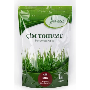 Ulusoy Tohumculuk 4M Mix Çim Tohumu Karışımı 1Kg