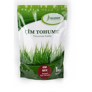 Ulusoy Tohumculuk 6M Mix Çim Tohumu Karışımı 1Kg