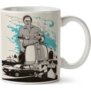 Art Hediye Escobar Dizi Kupa Bardak