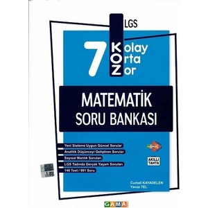 Gama Yayınları 7. Sınıf Matematik Koz Soru Bankası