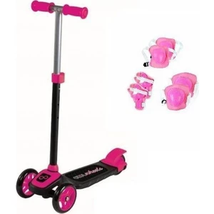Cool Wheels 3 Tekerlekli Yükseklik Ayarlı Twist Çocuk Scooter + Koruyucu Set