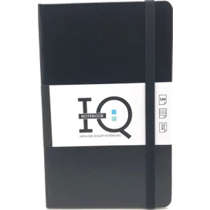 3943 Iq Notebook Çiz. 120 Yap. 13 x 21 cm Siyah