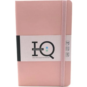 3943 Iq Notebook Çiz. 120 Yap. 13 x 21 cm Toz Pembe