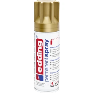edding 5200 Permanent Sprey Premium Akrilik Boya Altın Mat