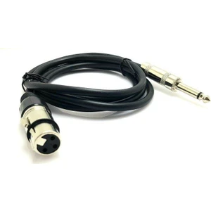 6.3mm Erkek - Xlr Dişi Kablo 3metre