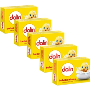 Baby Sabun 100 gr x 5 Adet Hassas Ciltler İçin Bebek Sabunu