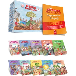 Model Eğitim Yayıncılık 1. Sınıf Ezop Masalları 10 Kitap 6-8 Yaş Çocuklar İçin Türkçe