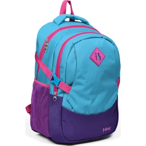 Ibag Üç Bölmeli Sırt Çantası Turkuaz - Pembe