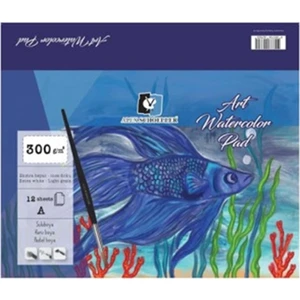 Alex Schoeller A5 Art Watercolor Pad 12 Yaprak Suluboya Defteri 300 gr