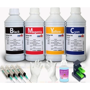 Canon Uyumlu Mürekkep Seti 4x1000ml 4 Renk
