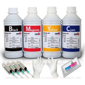 Canon Tanklı Yazıcılar Için Uyumlu Forprint Mürekkep Set