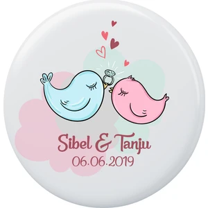 Kişiye Özel Nikah -Düğün Magnet Açacak (10 Adet) 01