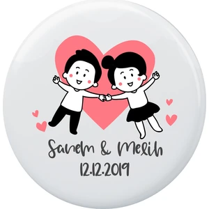 Kişiye Özel Düğün-Nikah Magnet Açacak (10 Adet) 02