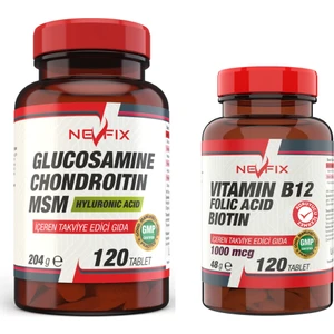 Glucosamine Chondroitin Msm 120 Tablet B12 Folic Acid & Biotin 120 Tablet