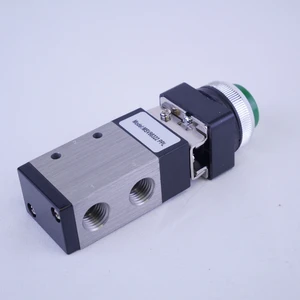 Pnömatik 1/4" Mekanik Kontrollü Valf 3/2 Buton Yay Kovan Tip