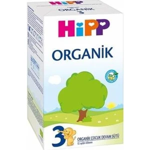 3 Organik Bebek Devam Sütü 600 gr