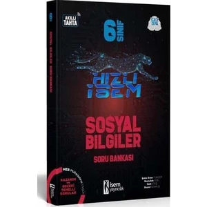 İSEM Yayıncılık 6. Sınıf Hızlı Sosyal Bilgiler Soru Bankası